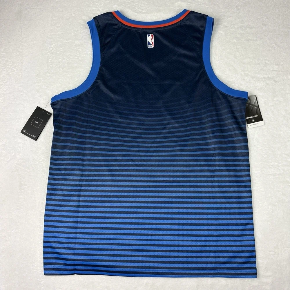 Nike Dri-Fit OklahomaCity Thunder City Edition Navy  Jersey Men's XL